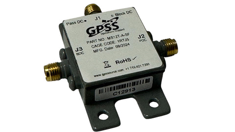 GPS 1x2 Military Tiny Qualified Splitter (MS12T)