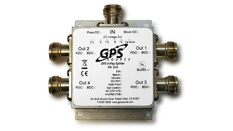 GPS Standard Splitter (S14) GPS Source