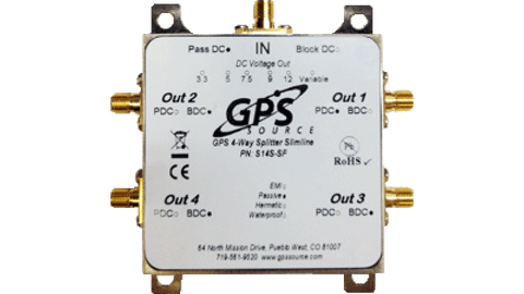 GPS 1x4 Splitter (S14S) – GPS